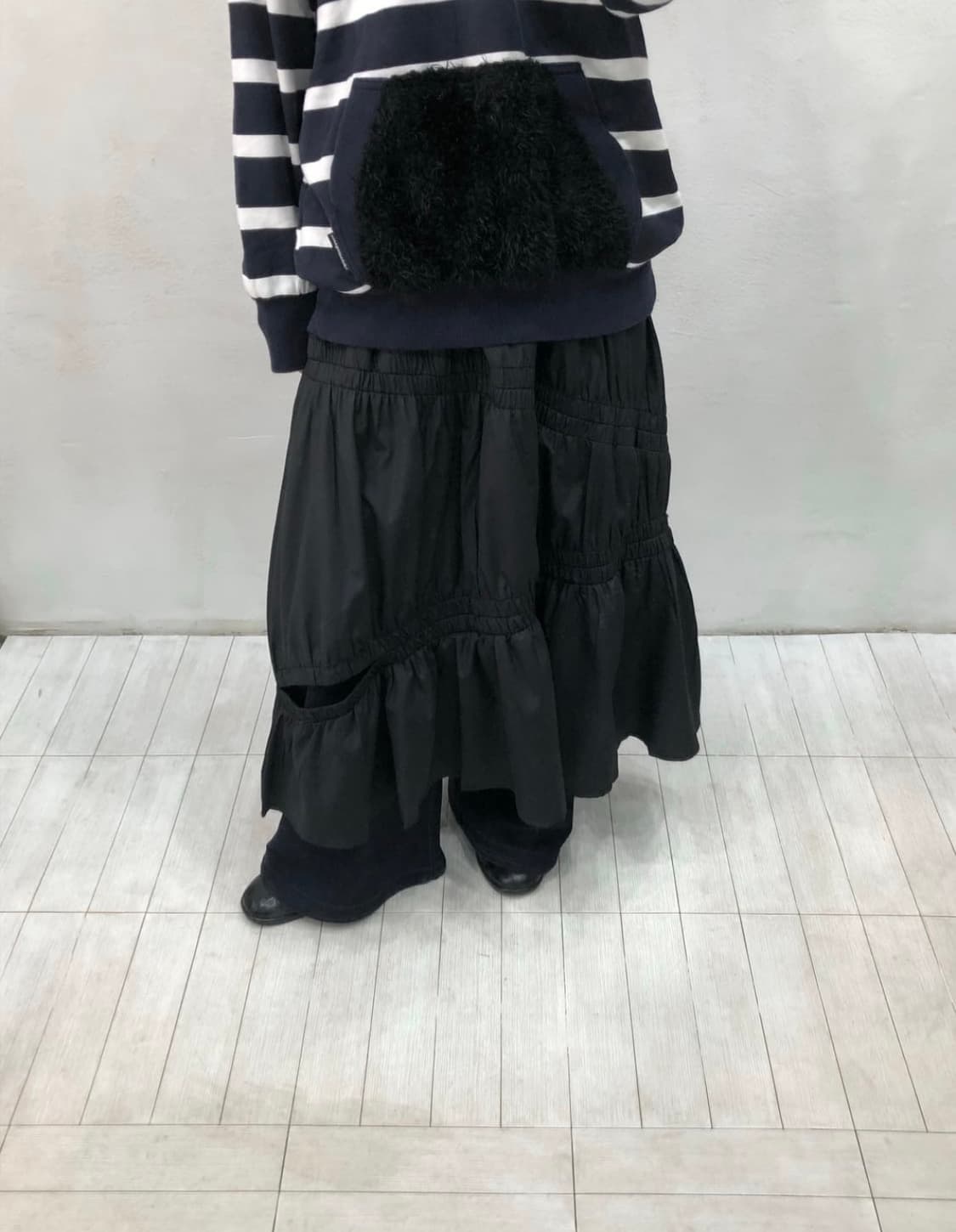 트임디테일 롱스커트 상품이미지2