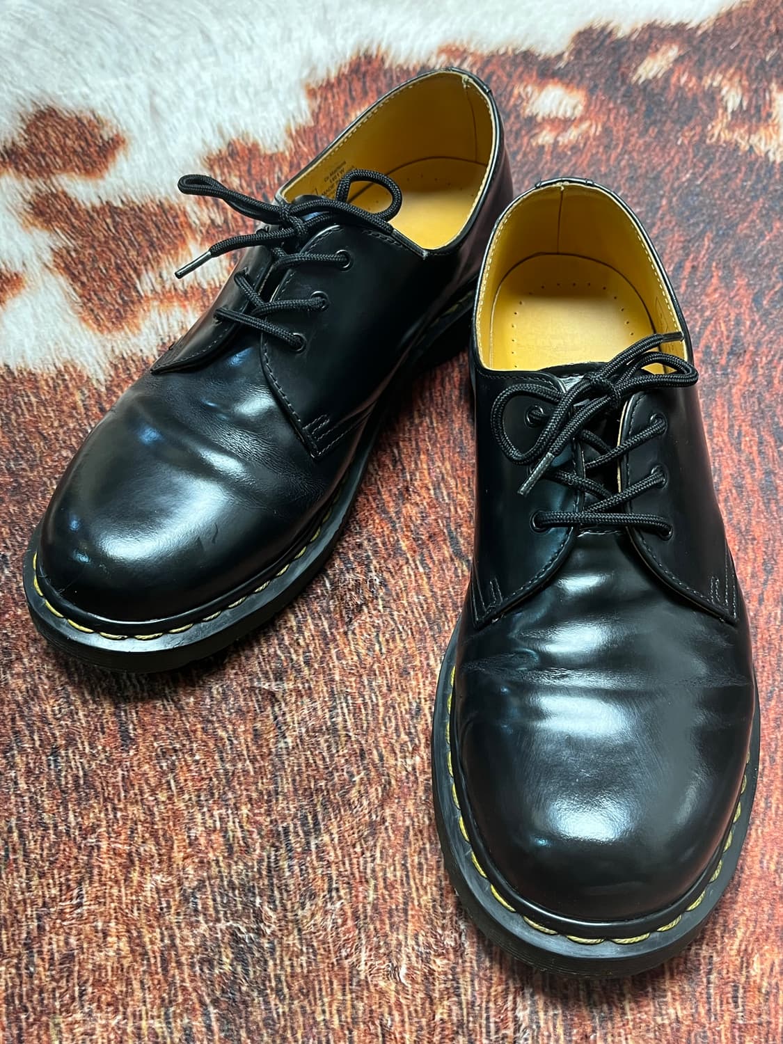 [280] 닥터마틴 1461 W 스무스 3홀 로퍼 블랙 상품이미지1