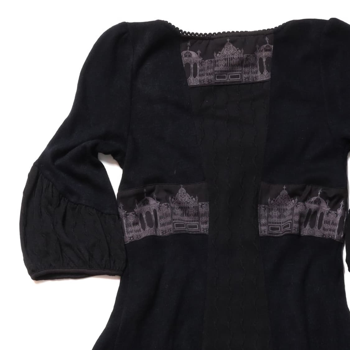 오즈 온 Ozz On Pattern Frill Dress   상품이미지5