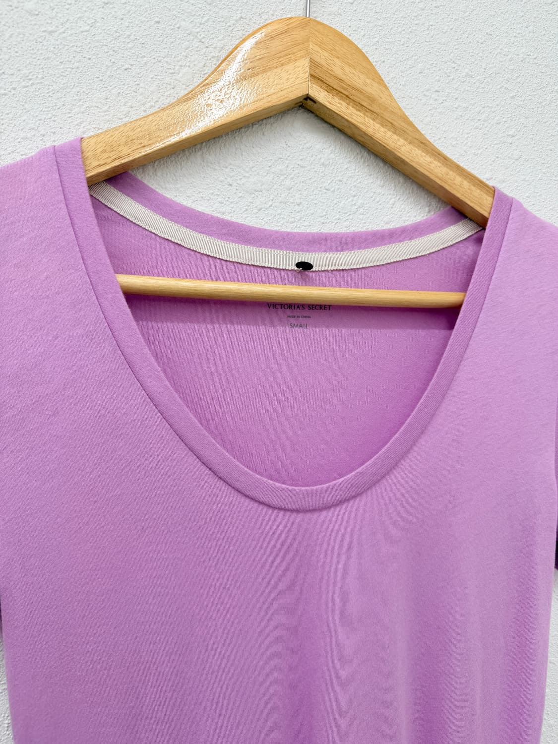 빈티지 Victoria's Secret 민트 퍼플 반팔티 2세트 상품이미지3