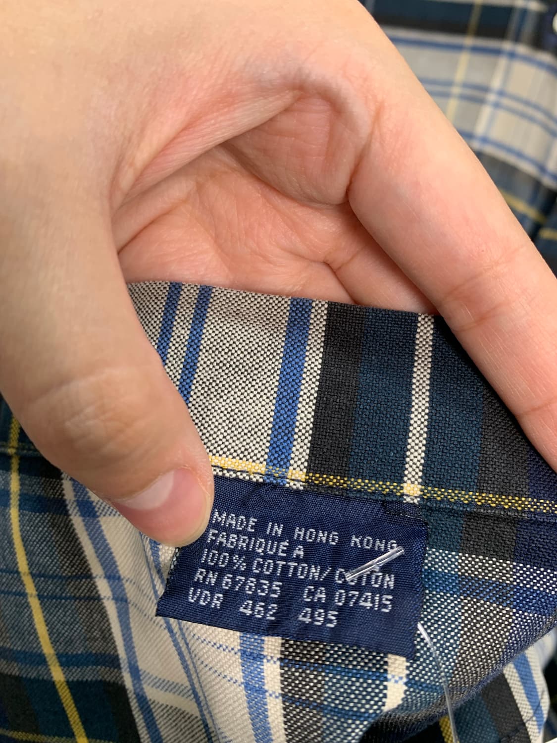 폴로 랄프로렌 체크 셔츠 상품이미지4