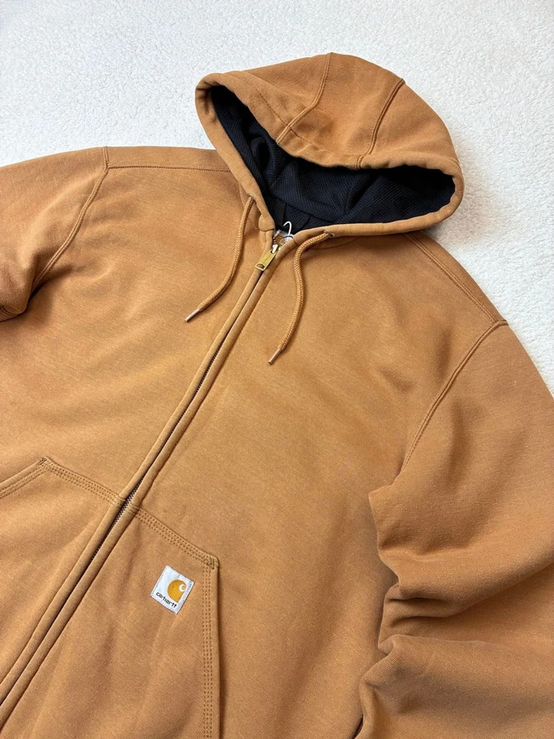 칼하트 레인디펜더 워크웨어 써멀 후드집업 PN6227 상품이미지2