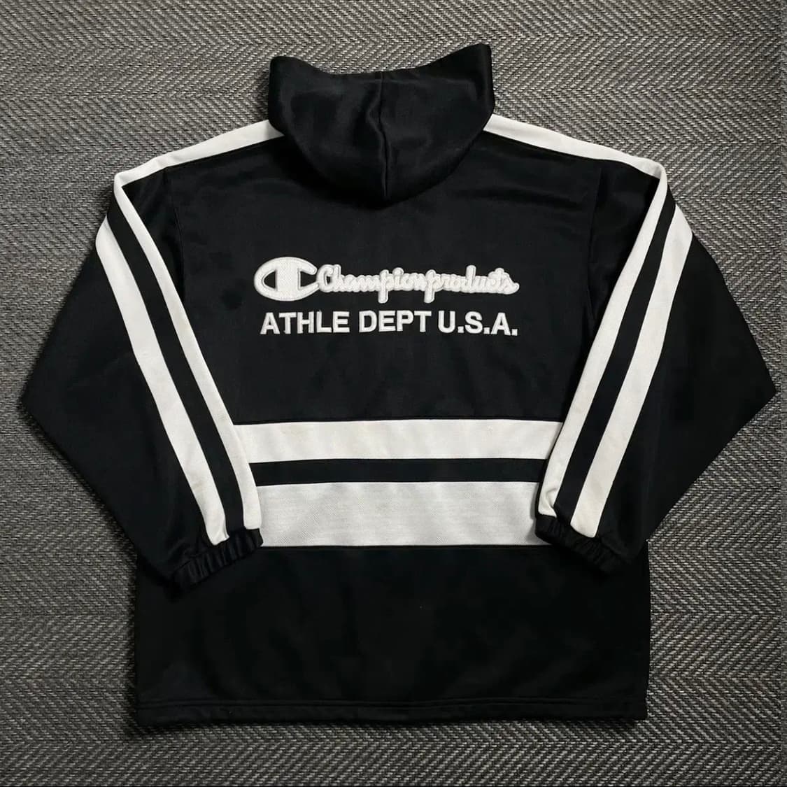 챔피온 올드스쿨 스펠아웃 빅로고 후드 트랙탑o 4975 상품이미지2