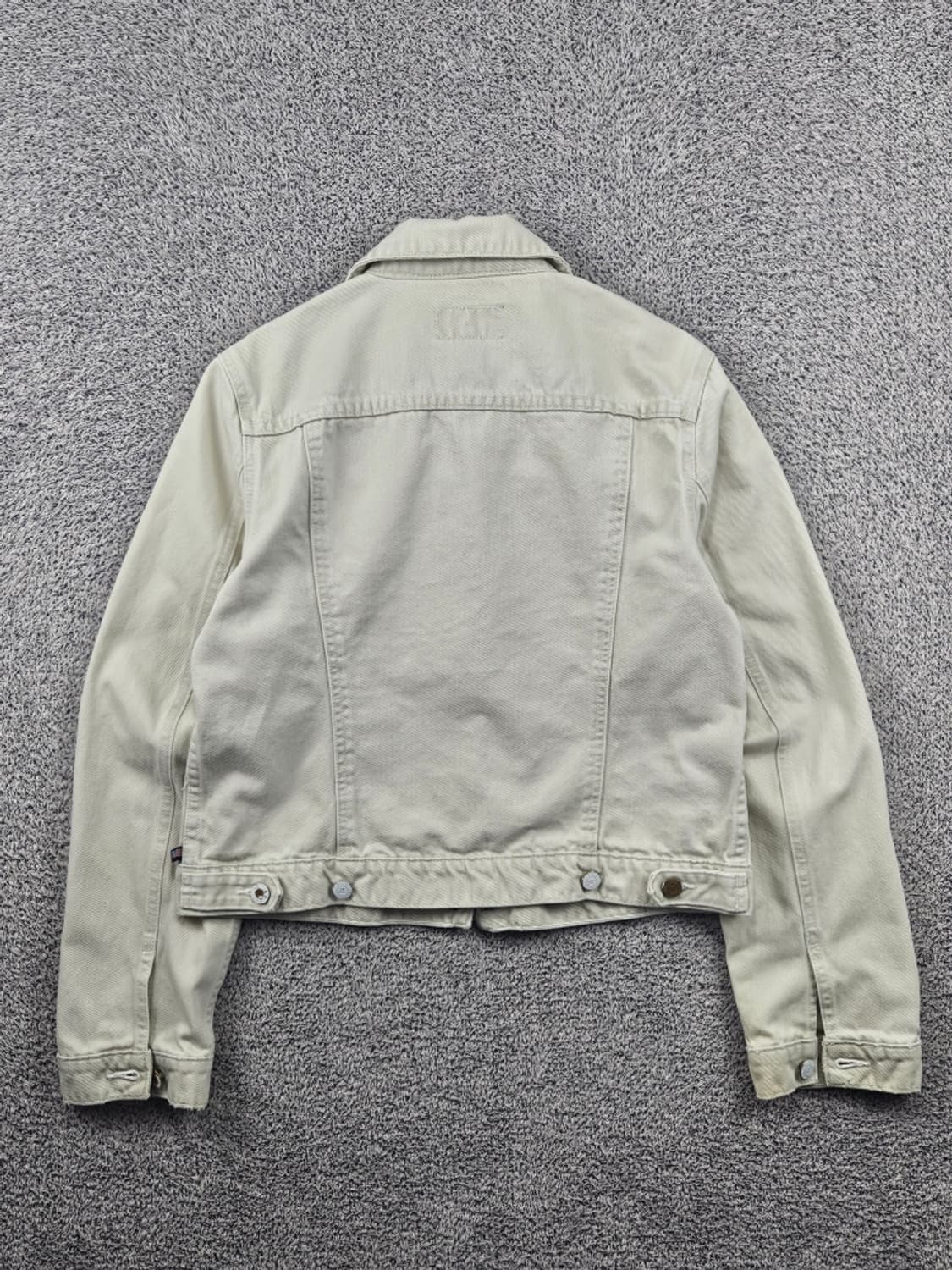 폴로진스컴퍼니 크림 데님 트러커 자켓 ( XL ) / 11633 상품이미지3