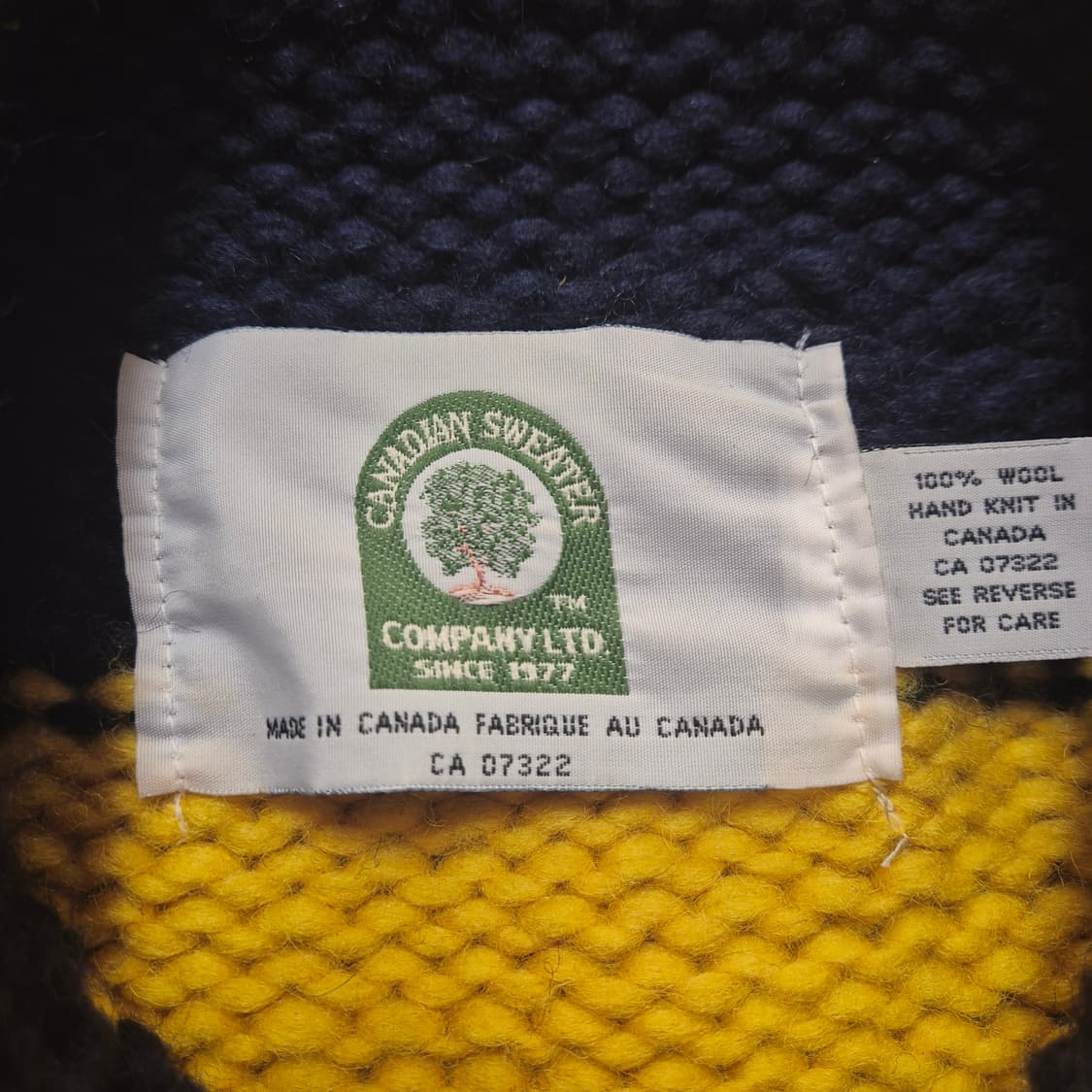 Canadian sweater 캐나다 스트라이프 코위찬 상품이미지7