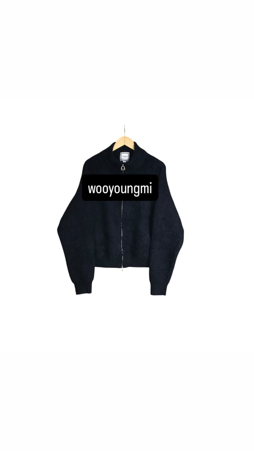 우영미 24FW 울 블랜드 투웨이 니트 집업자켓 크림 최근 거래 내역 1 상품이미지1