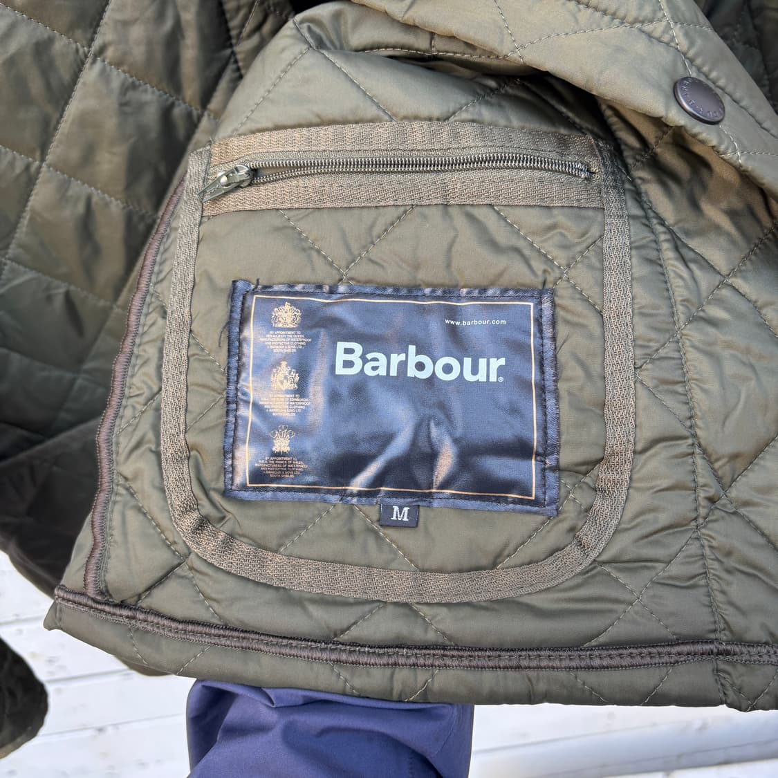 Barbour 바버 퀼팅 자켓 상품이미지4
