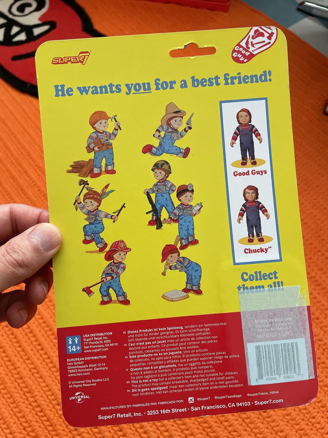 처키 미니 피규어 상품이미지3