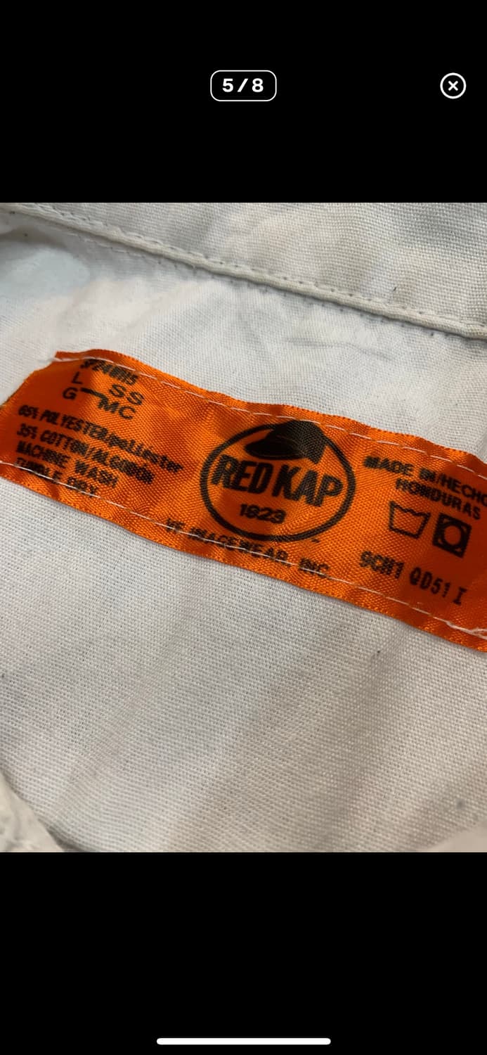 Redkap 래드캡 워크셔츠(L) 상품이미지5