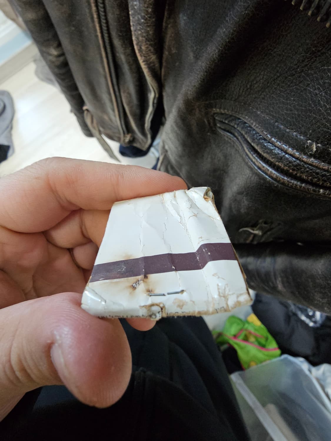 30's 소가죽 더블라이더 자켓 (착샷o) 상품이미지4