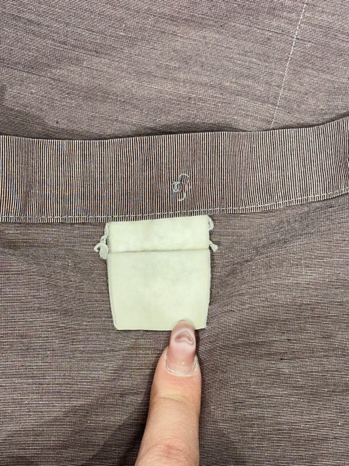 90s 입생로랑 브라운 버건디 오버핏 셔츠 M 상품이미지7