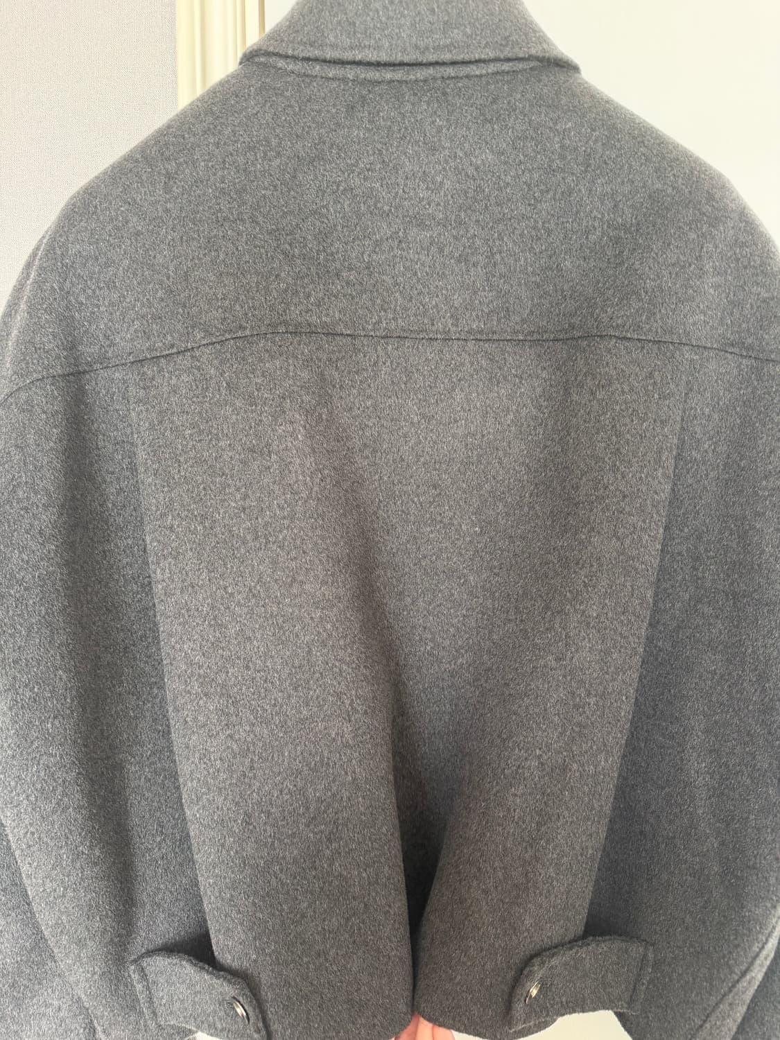 [XL]토니웩 핸드메이드 울 캐시미어 블루종 상품이미지3