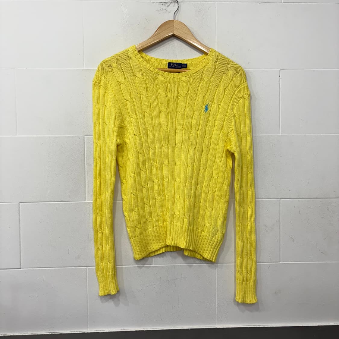 폴로 랄프로렌 꽈배기니트 상품이미지1