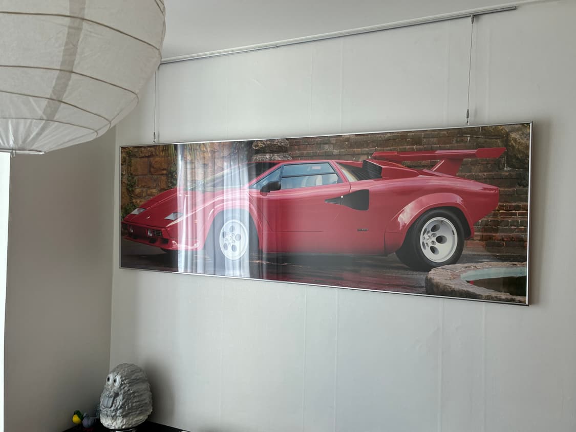 Vintage 1989 Lamborghini Countach poster 상품이미지9