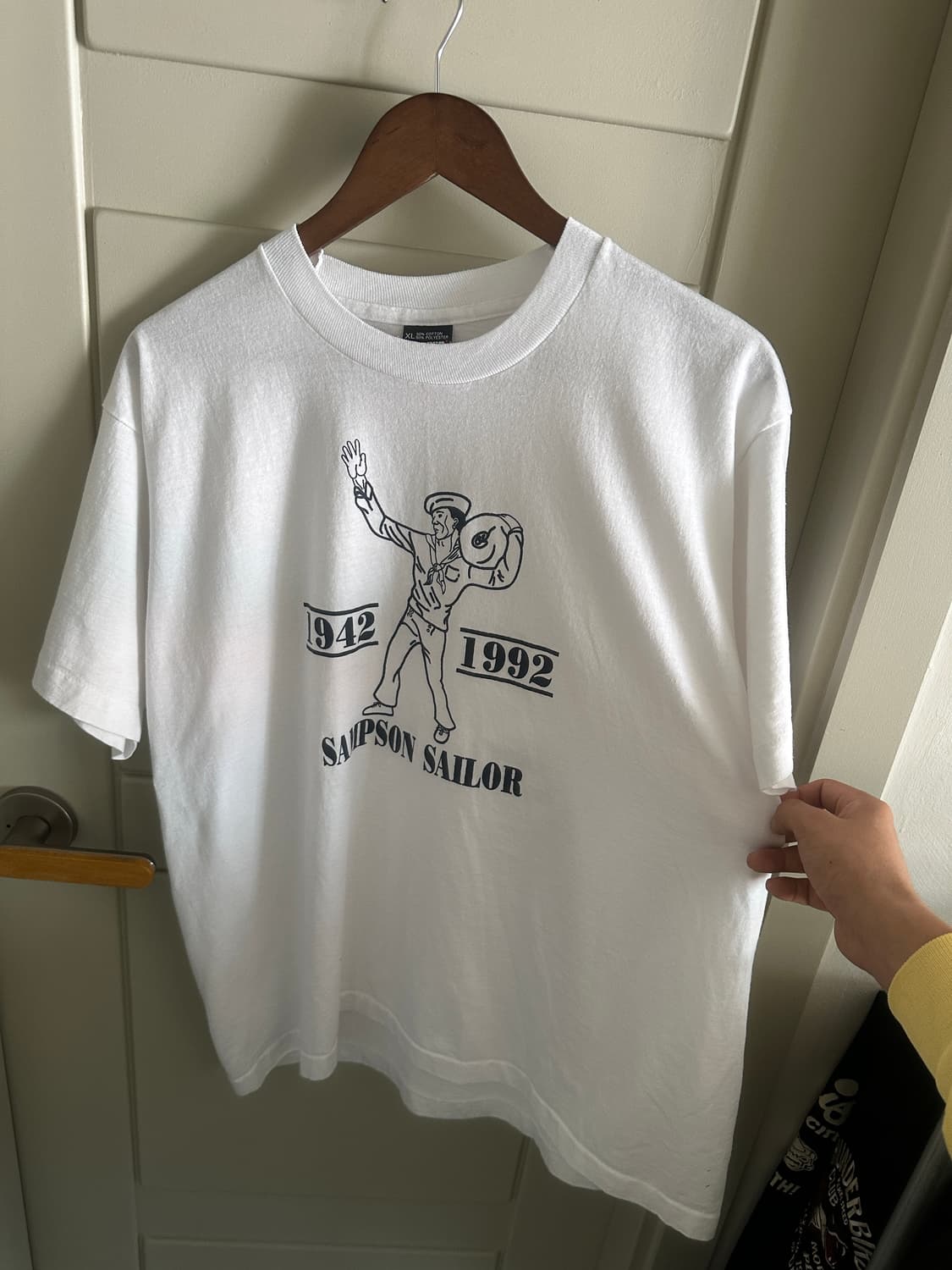 90s Samson Sailor 프린팅 티셔츠 상품이미지2