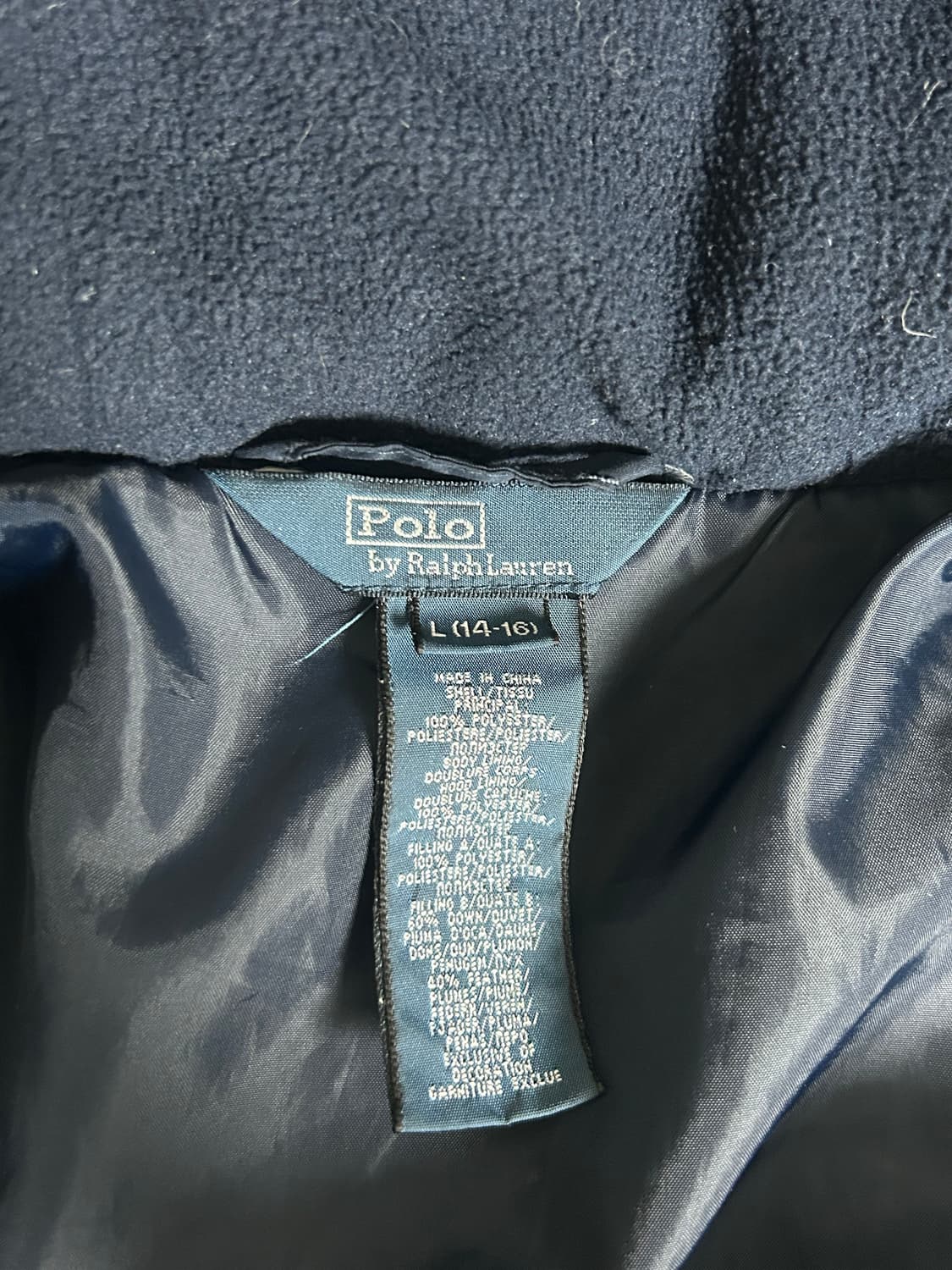 폴로 빅포니 패딩 S-M 상품이미지3