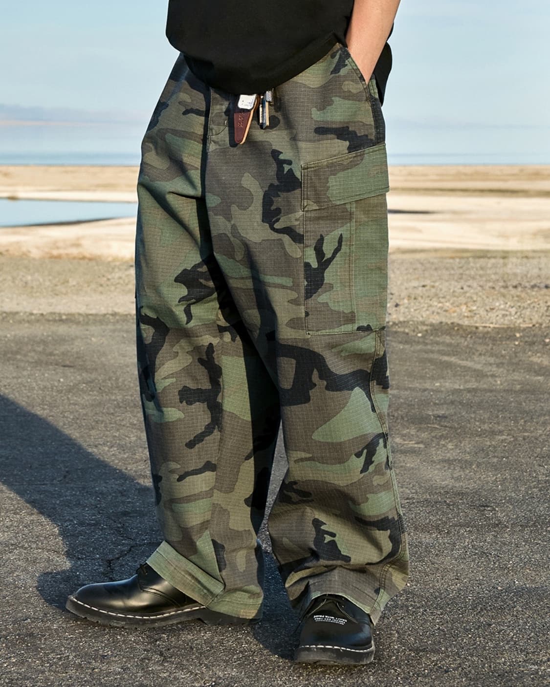 플루크 오리지널 카모 와이드 카고 팬츠 FPT116 상품이미지1