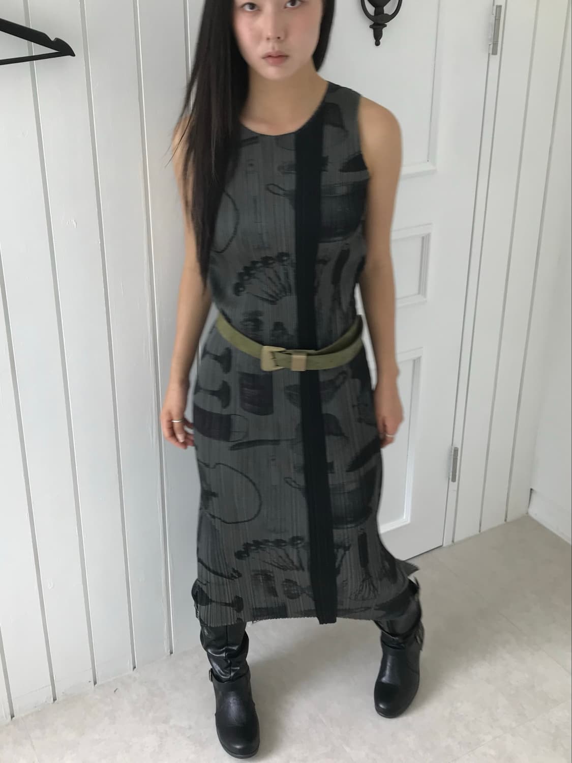 Issey miyake pleatsplease kitchen dress 상품이미지2