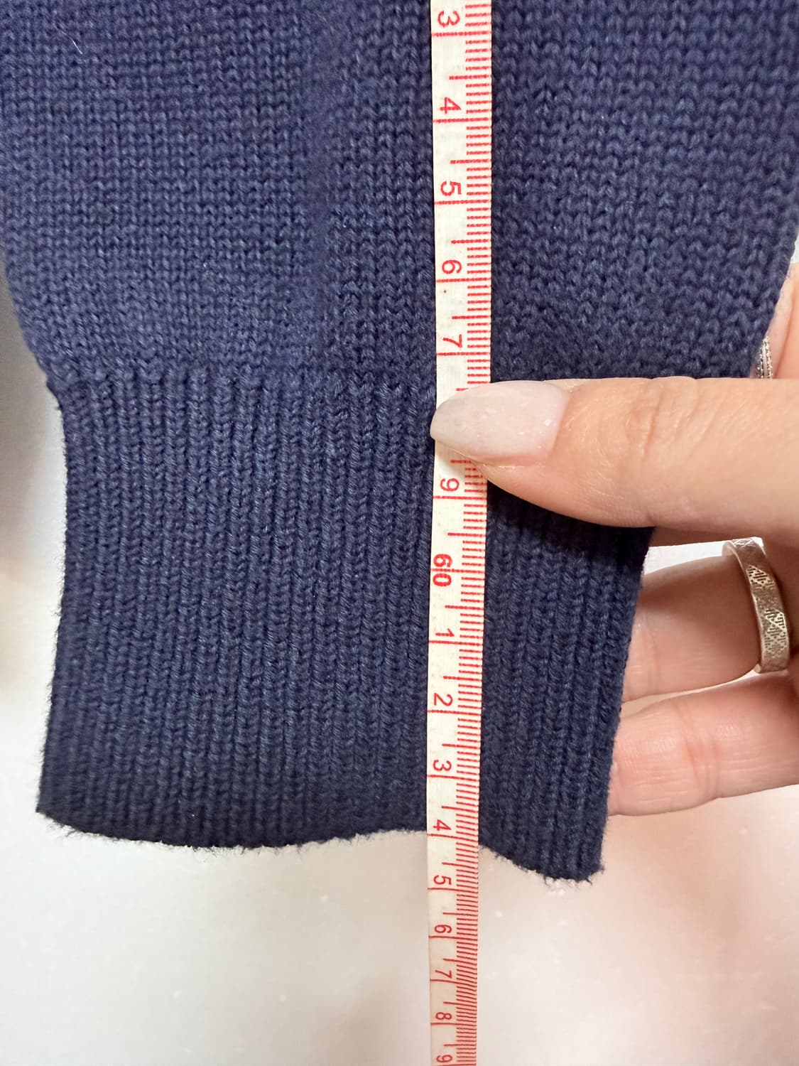 라코스테 빅로고 네이비 니트 95 상품이미지9