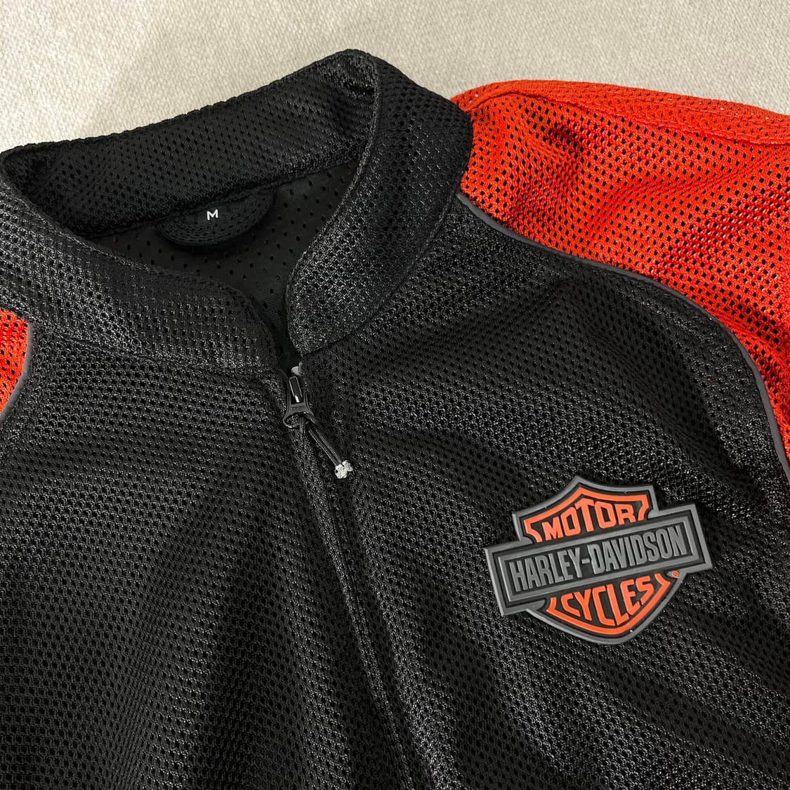 100 할리데이비슨 메쉬 빅로고 모터사이클 자켓 상품이미지3