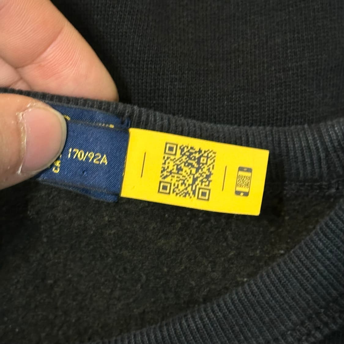 S 폴로랄프로렌 빅레터링 기모 맨투맨 상품이미지5