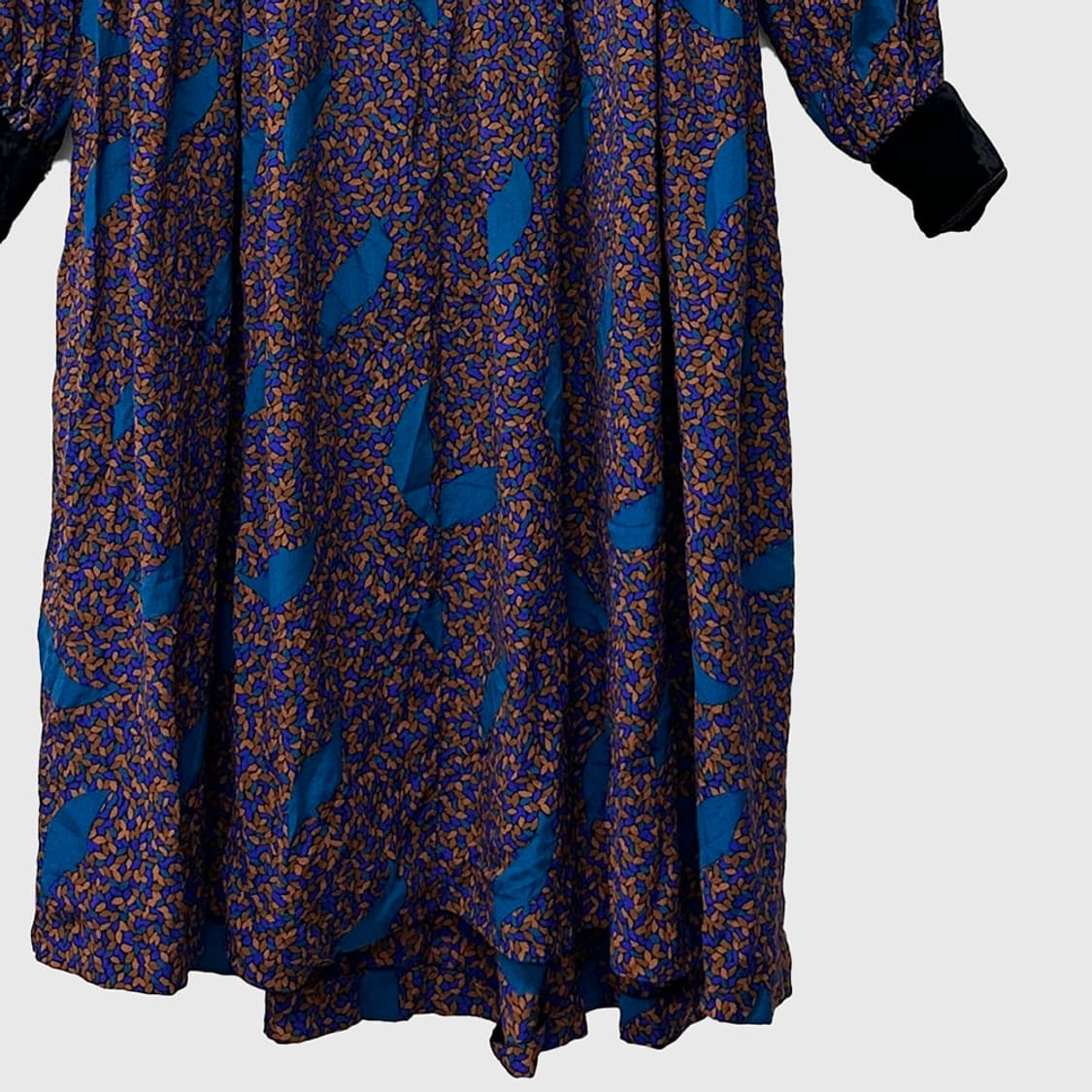 지방시 프랑스제 기하학 패턴 롱 원피스 드레스 빈티지 여성 상품이미지3