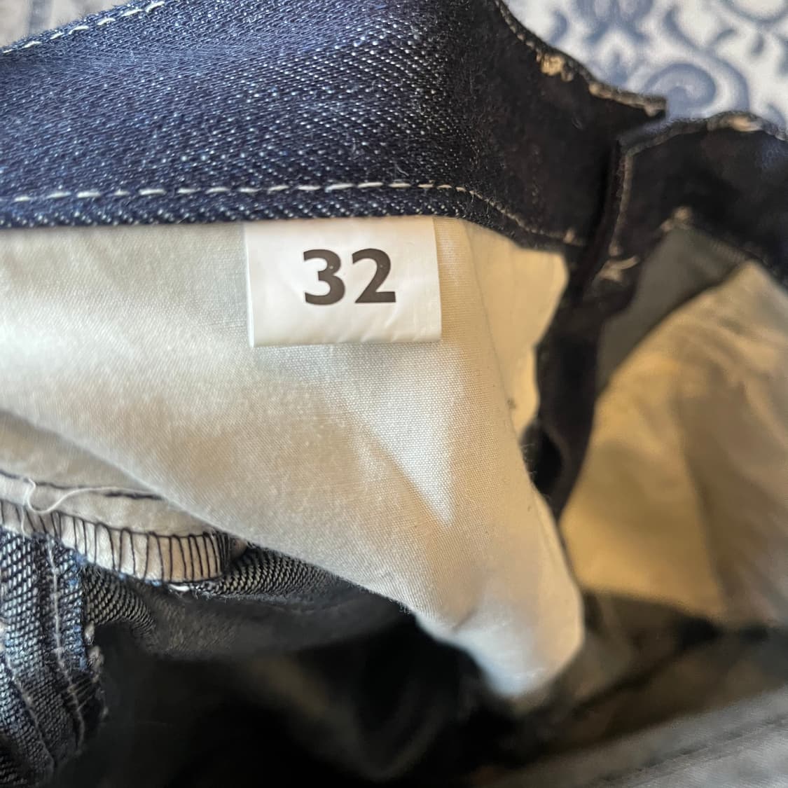 32 올드스쿨 용 자수 팬츠/W2147 상품이미지5