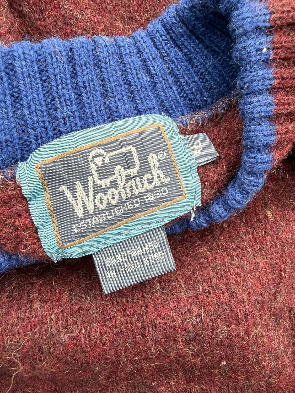 Woolrich 울리치 아메리칸 클래식 자수 울 니트 상품이미지3
