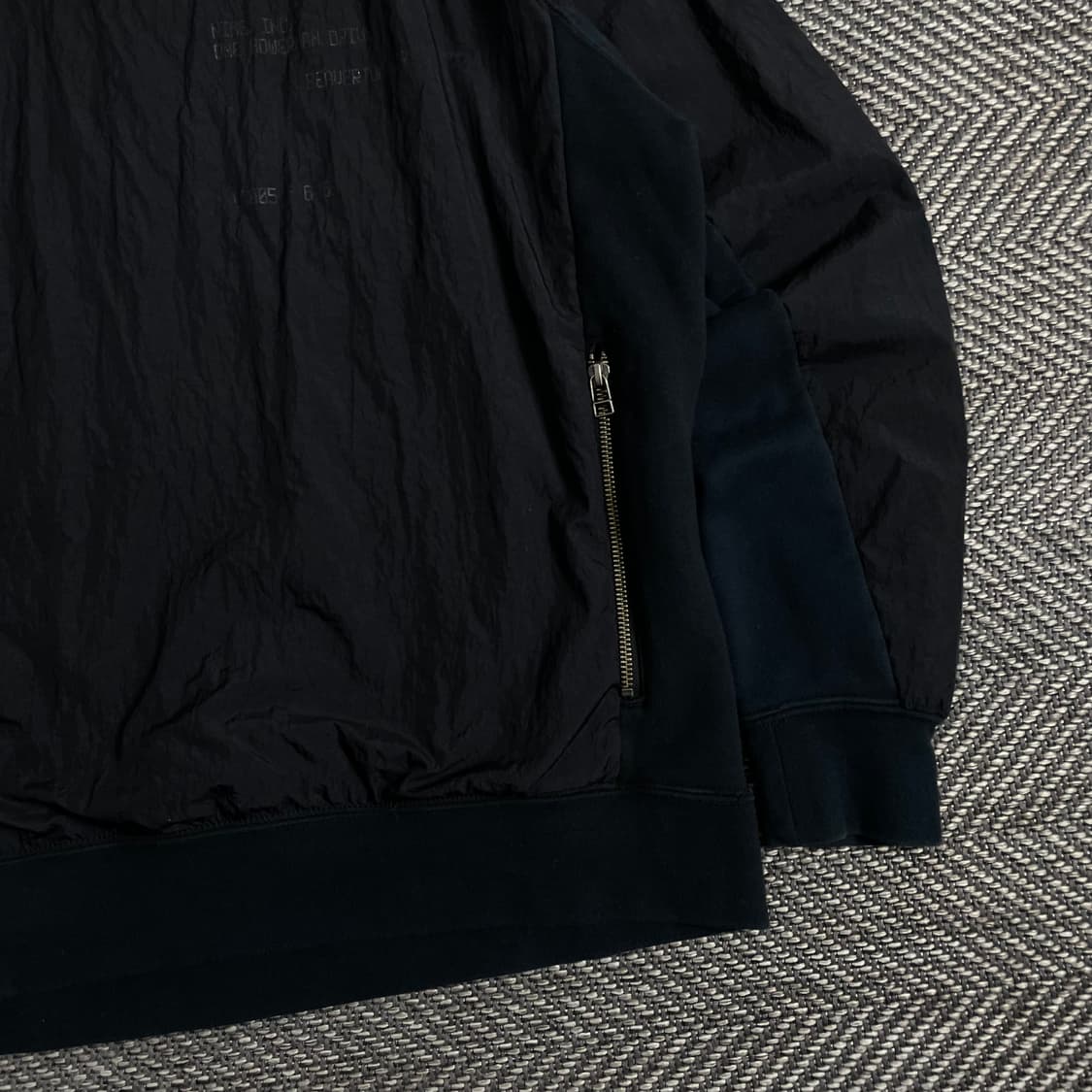 나이키 빅로고 나일론 믹스업 스웻 웜업 맨투맨o 2885 상품이미지2