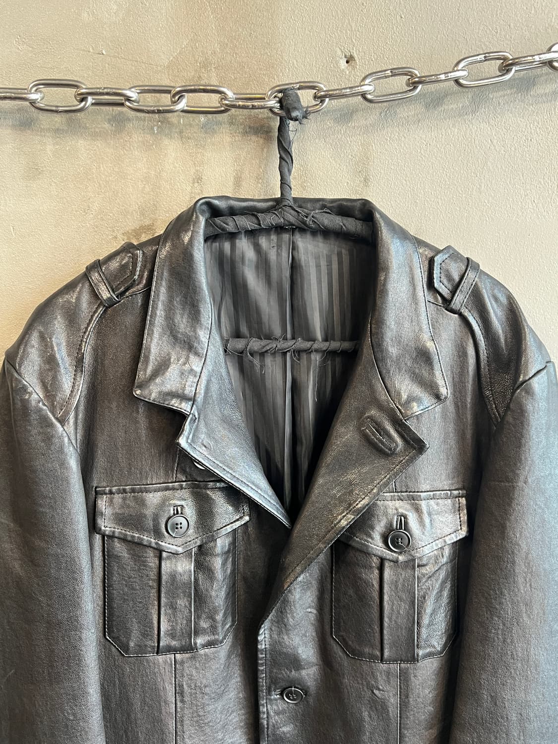 M-65 램스킨 레더 필드 자켓 상품이미지4