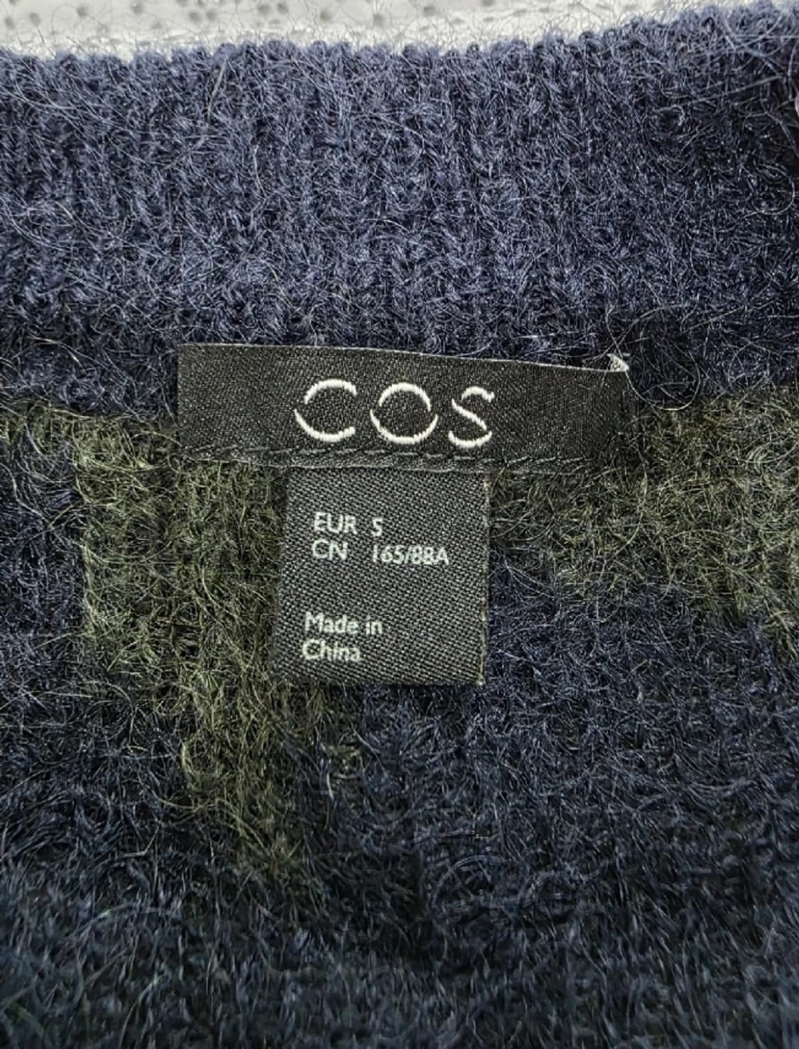 COS 모헤어 패턴 가디건 ~55반 상품이미지9