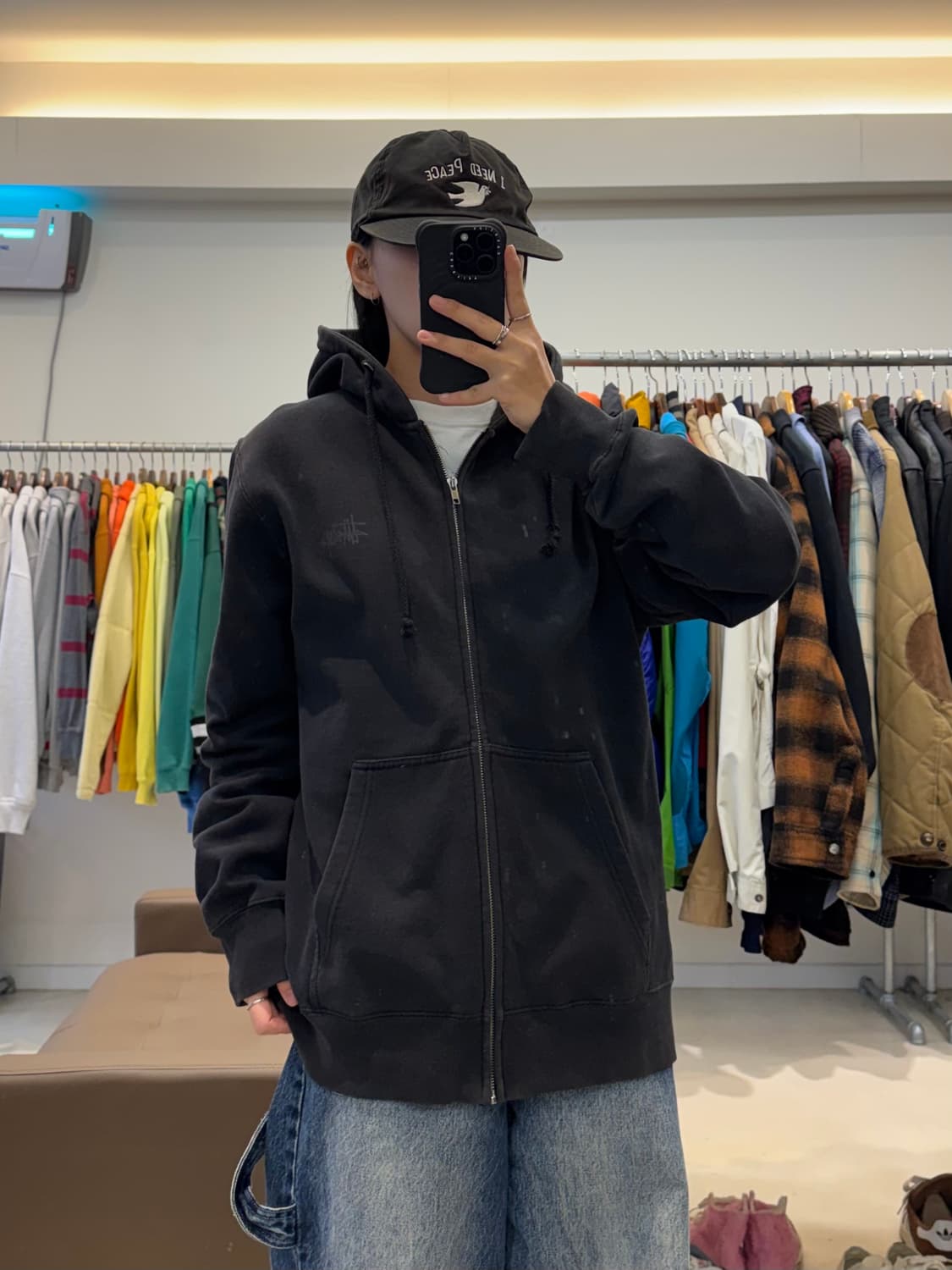 00s 스투시 S링크 크라운 후드집업 상품이미지6