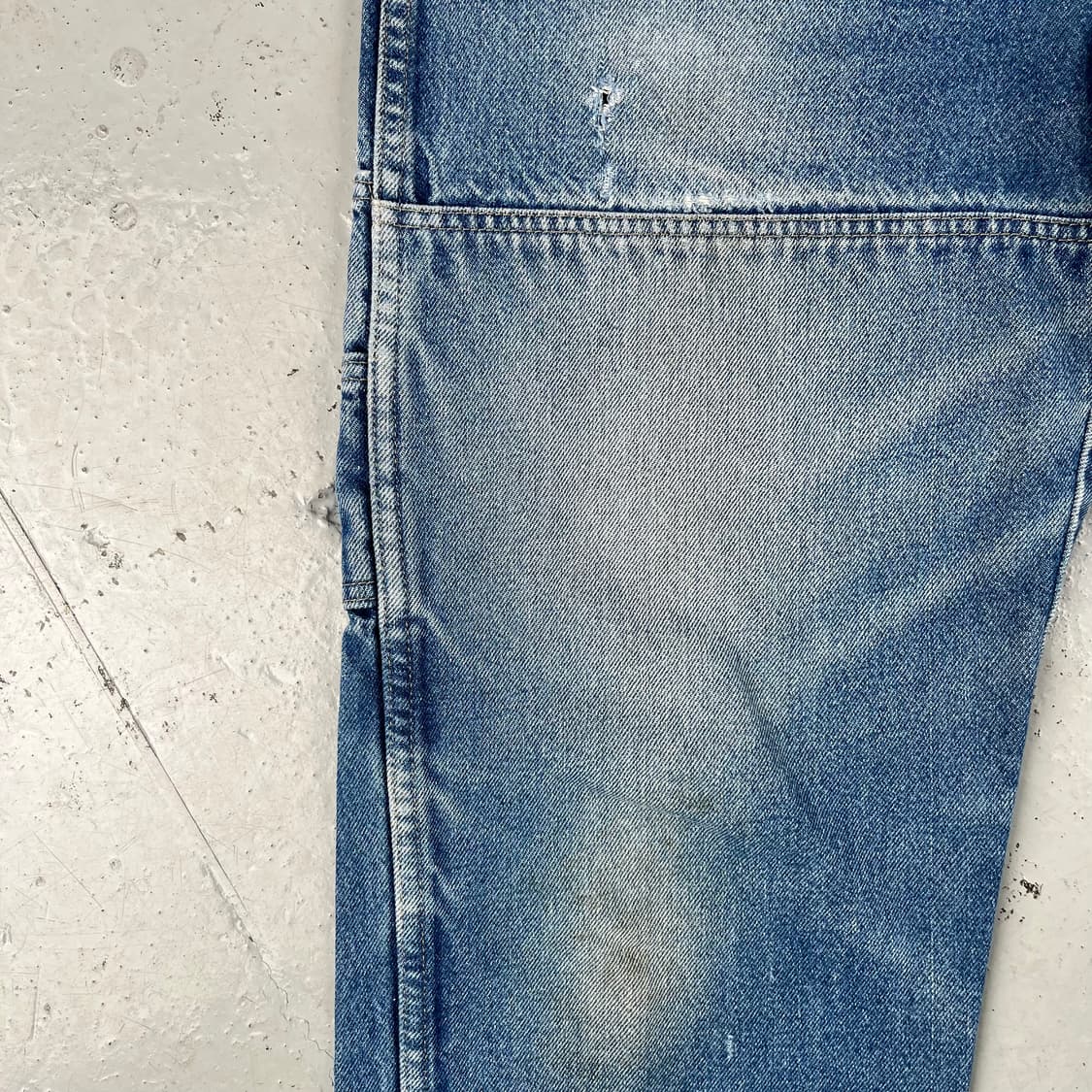 디키즈 더블로고 더블니 데님 워크팬츠 상품이미지6