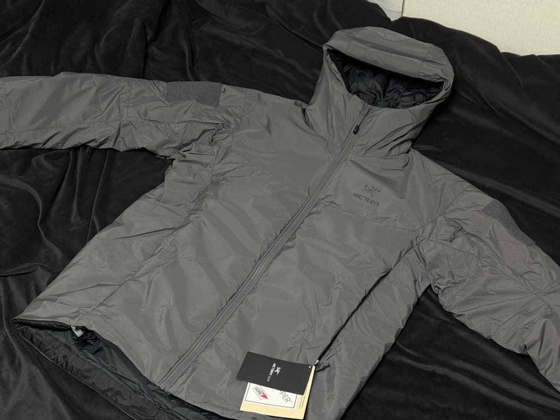 아크테릭스 리프 콜드 후디 울프 m 새상품 gen2.1 상품이미지1