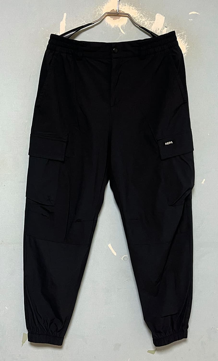 NEPA 네파 남자 C-트랙 카고 조거팬츠 블랙 밴딩 나일론 M 30 상품이미지1