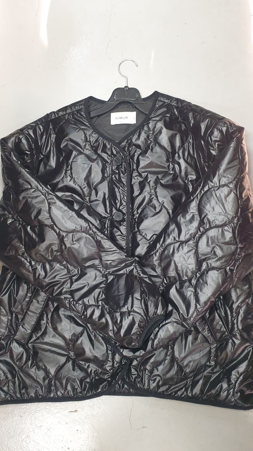 KIIMUIR 키뮤어 블랙 퀼팅 자켓 L  상품이미지2
