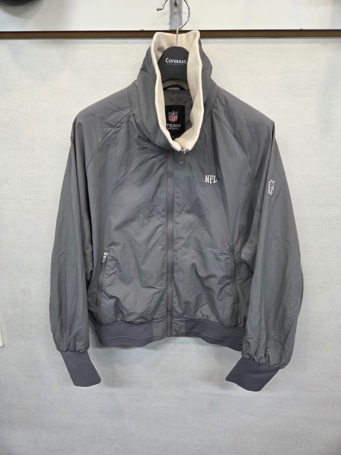 Nfl 여성 슬랜트 우븐 봄버자켓 m 상품이미지1