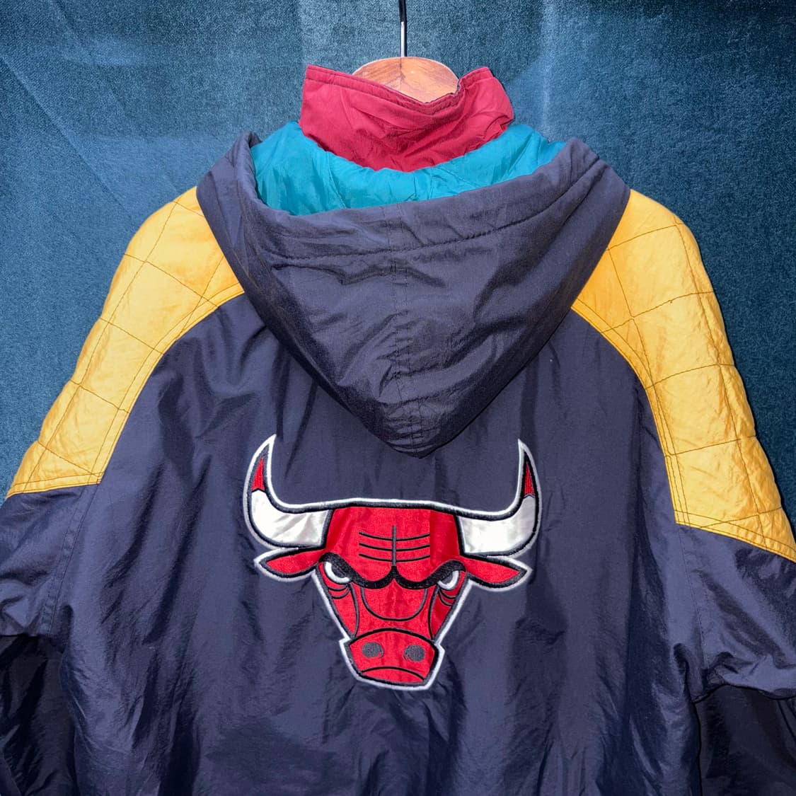 (S) 시카고 불스 빈티지 커스텀 올드스쿨 점퍼 상품이미지3