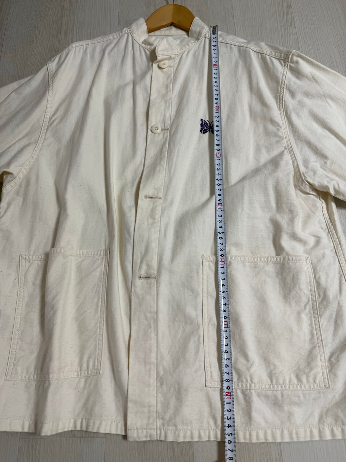 니들스 sc 아미 셔츠 화이트 상품이미지4