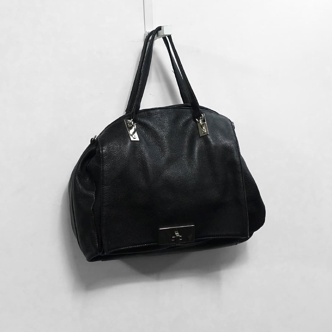 VINTAGE LEATHER 빈티지 카우레더 빅 쇼퍼 숄더백 상품이미지3