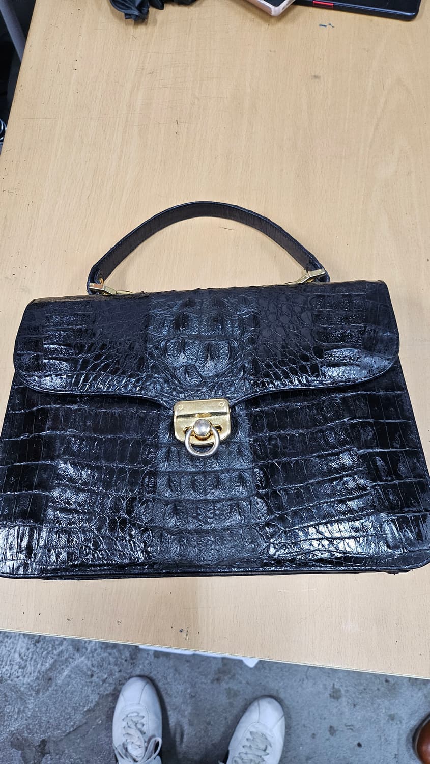 악어 가죽 토드백 상품이미지2