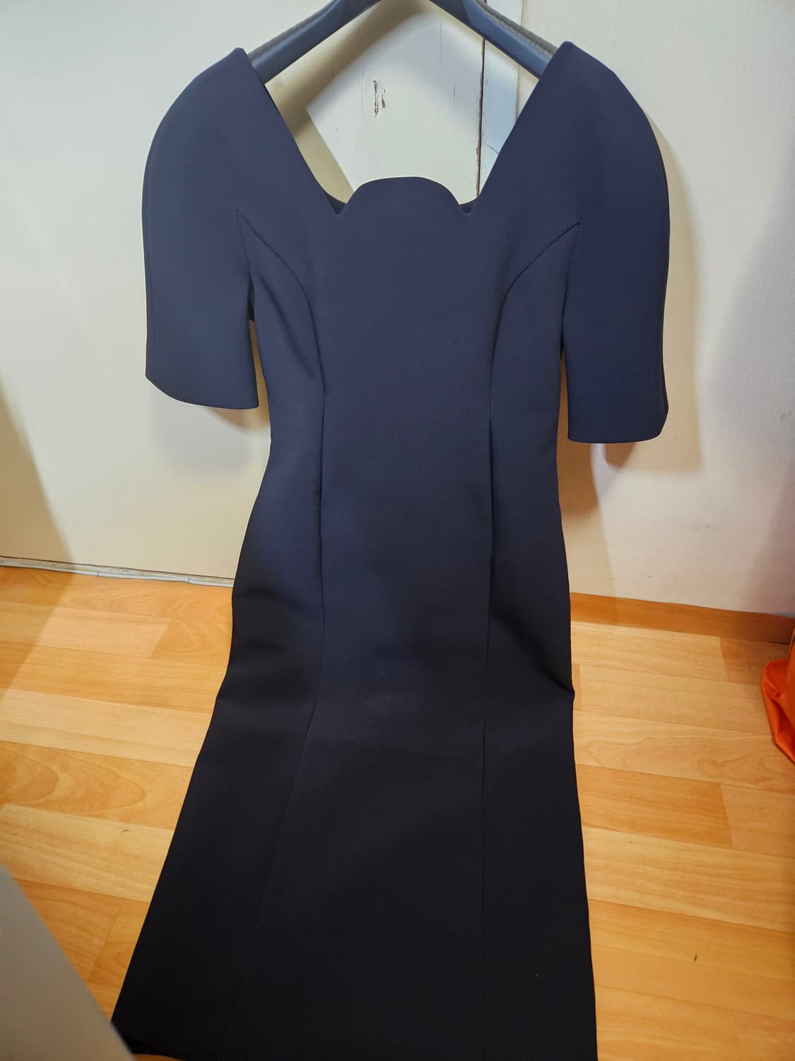 M) 렉토 RECTO 물결 원피스 드레스 상품이미지2