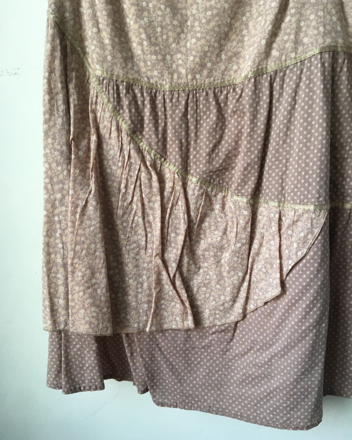 Patch work point skirt 상품이미지3