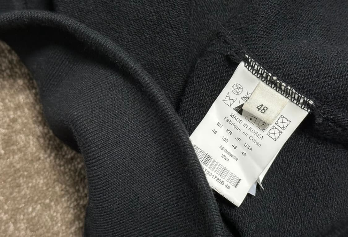 우영미 백로고 후드티 (정품) 상품이미지4