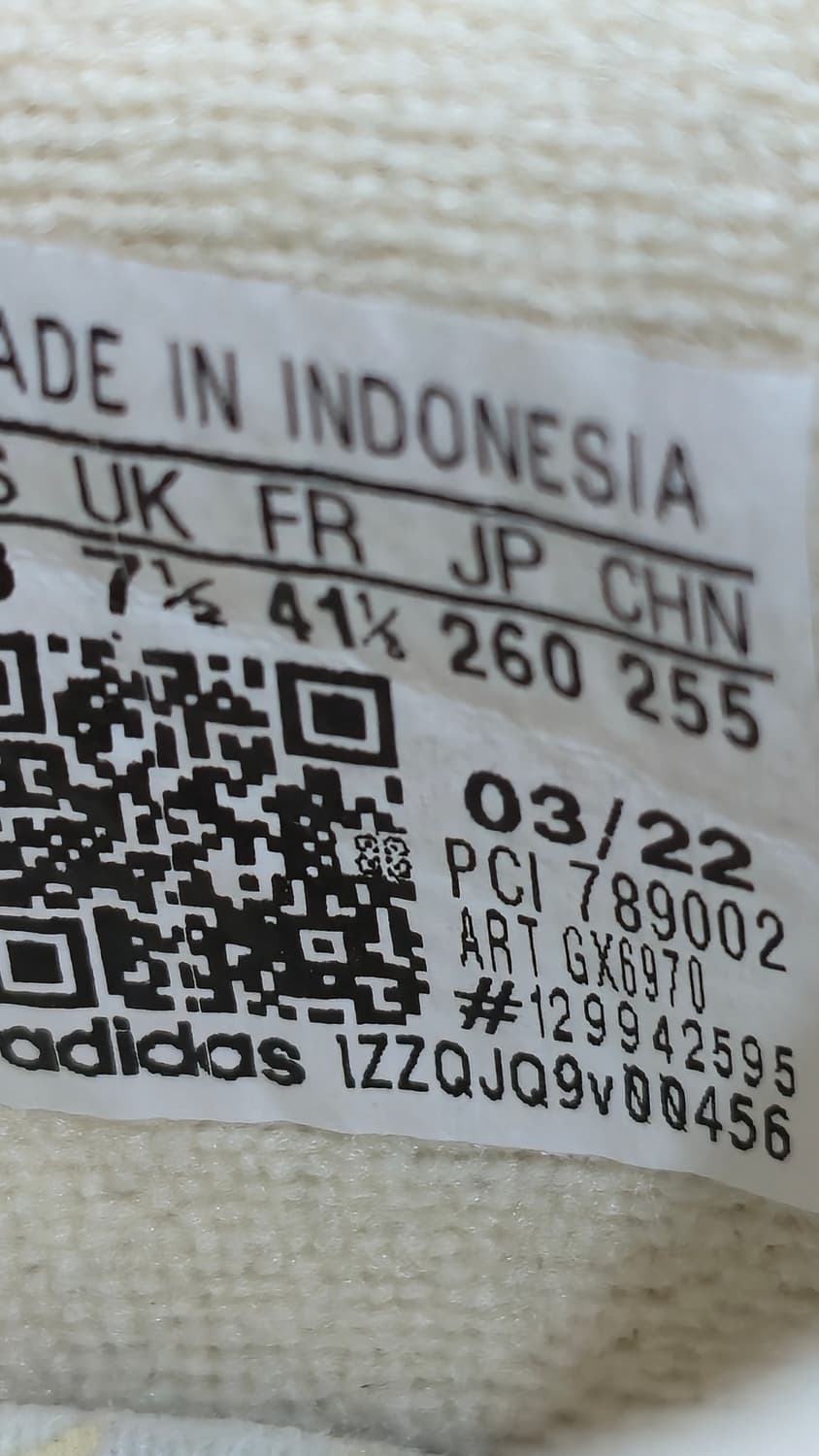 아디다스 260mm-  슈퍼스타 팔리 오프 화이트 상품이미지7