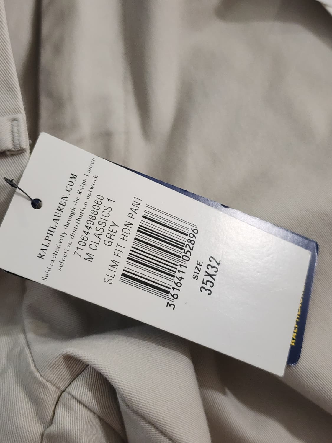 [새상품] 폴로 랄프로렌 스트레치 치노팬츠 35 상품이미지3