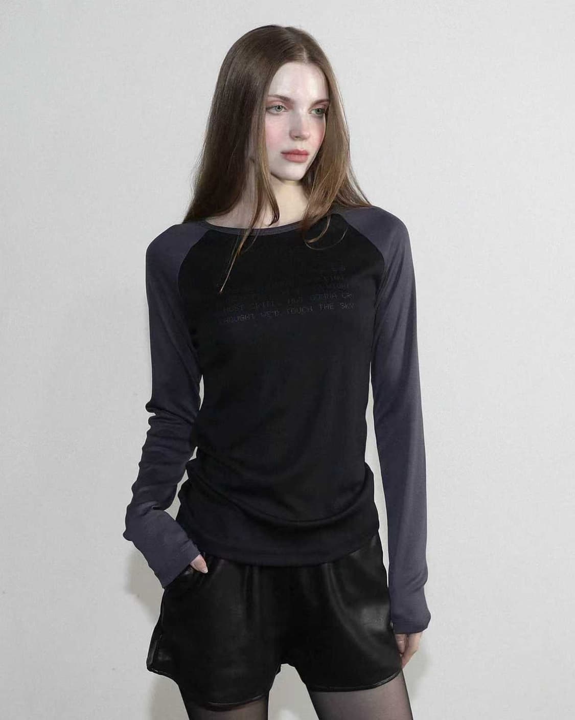 MAGOREN Drowning Loose Fit Raglan Long S 상품이미지1