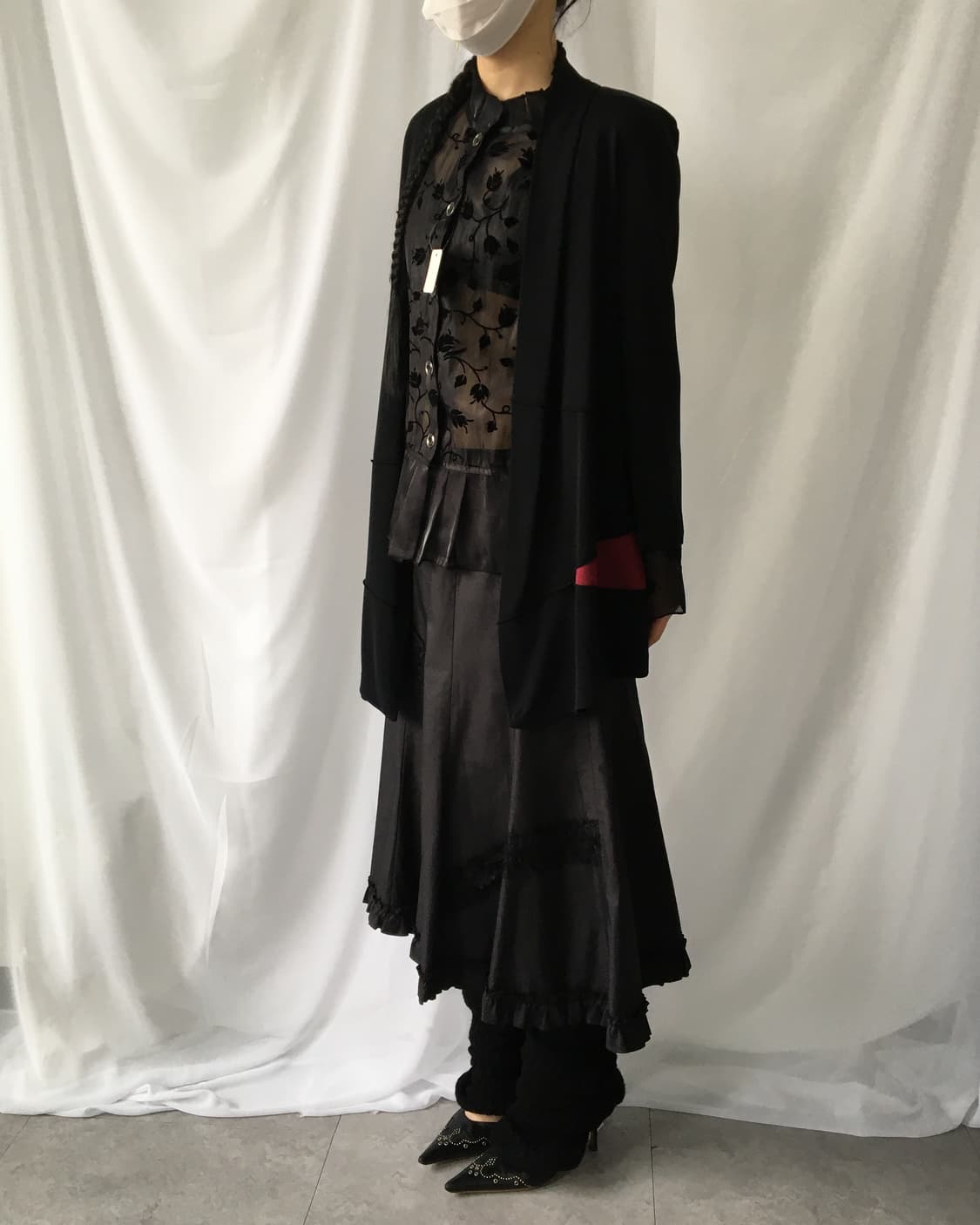 Line detail open cardigan 상품이미지6