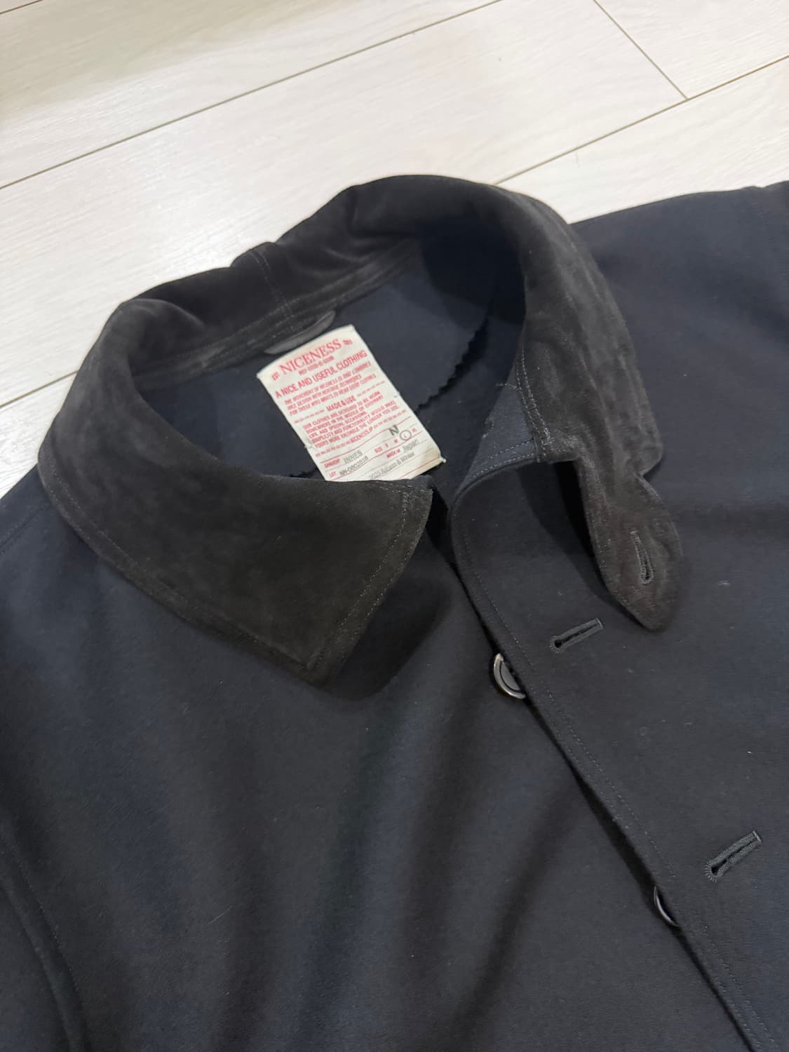 나이스네스 innes 자켓 네이비 상품이미지3