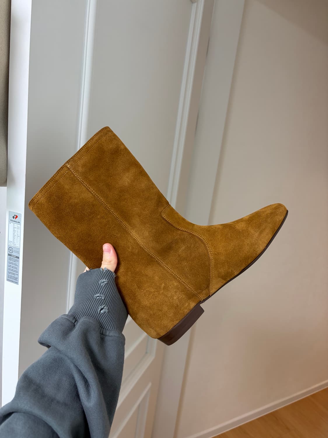 Isabel marant 이자벨 마랑 스웨이드 앵클 부츠 38 상품이미지2
